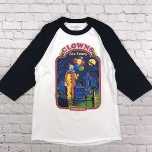 Bedtime stories Clowns are funny unisex medium